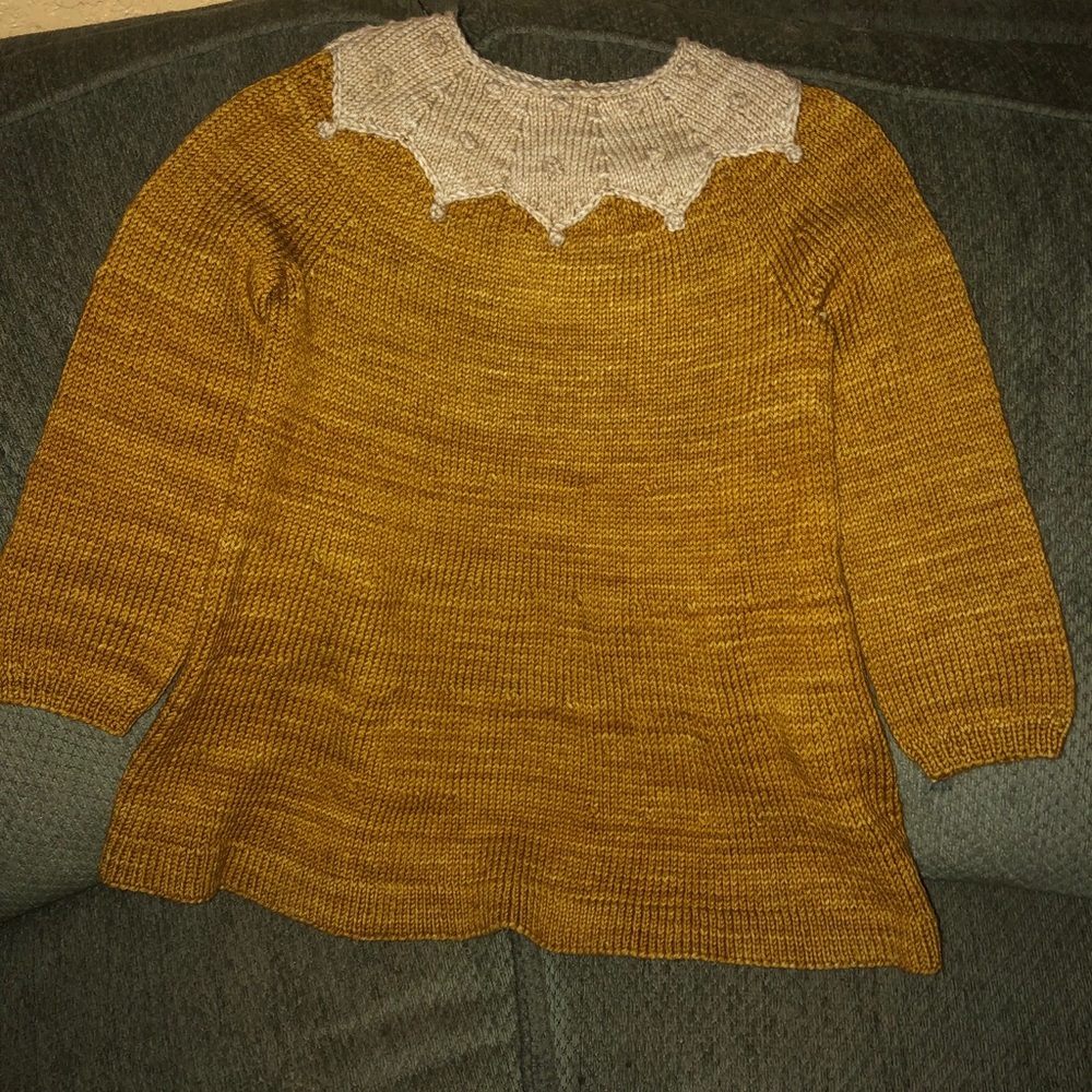 Misha&Puff Placed Popcorn Dress
